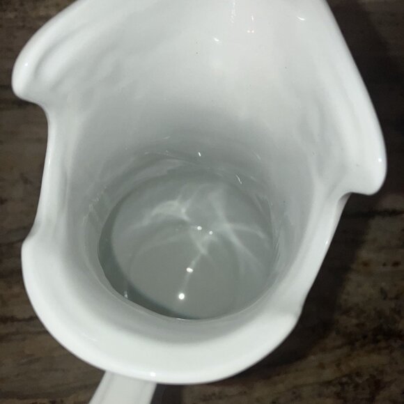 I. Godinger & Co. Porcelain Ivory 5” Pitcher - Picture 3 of 5
